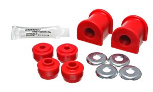 Toyota 4Runner Sway Bar Bushing Kit - Rear - Energy Suspension - Performance Polyurethane, 17mm - Red - `03-`08